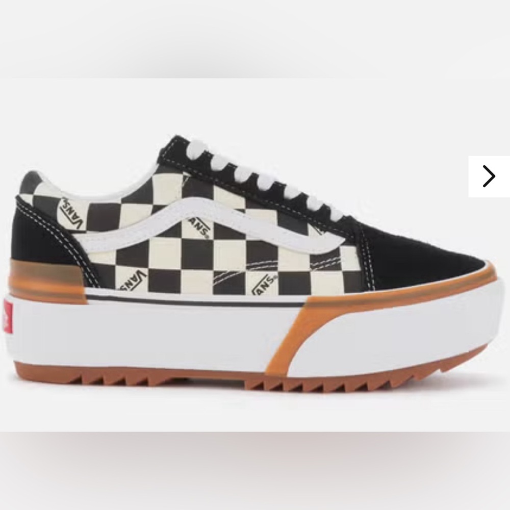 Vans Checkerboard Stacked 8W/6.5M NIB